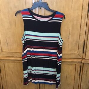 Striped tank top
